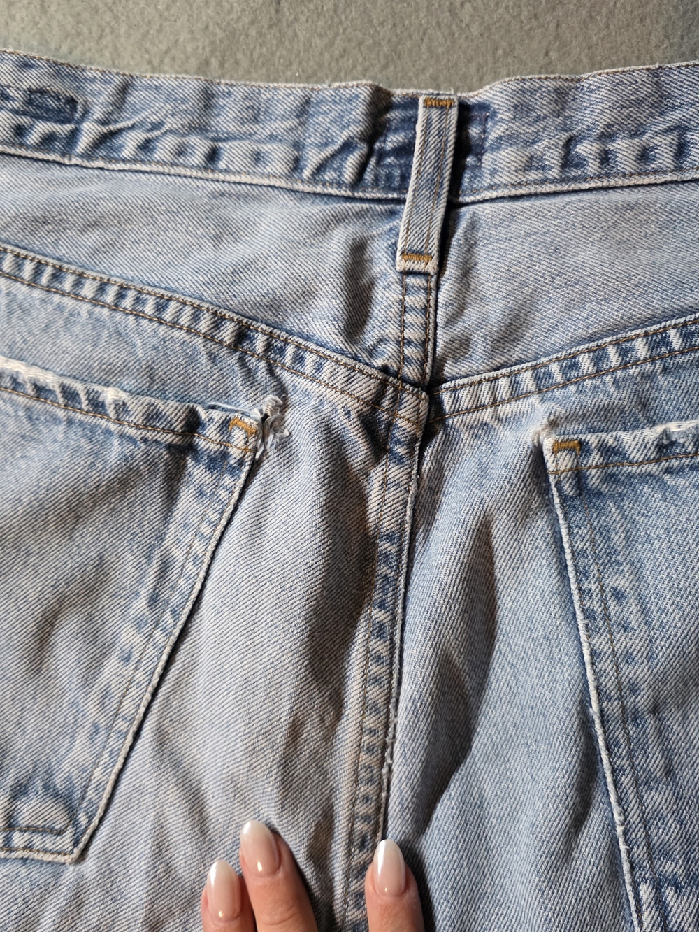 Citizens Of Humanity Light Blue Flare Jeans Size 28 Waist 15 1/12 - Picture 4 of 8